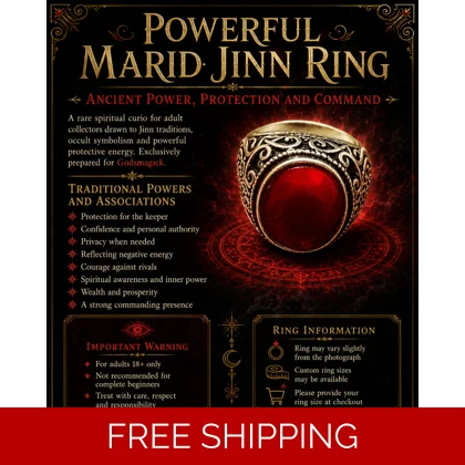 Marid Ring– Jinn – Powerful and Magical
